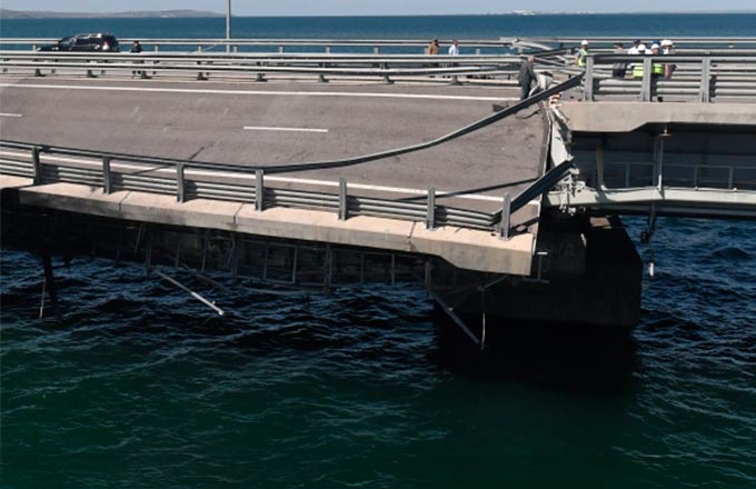 Крымский мост возможно восстановить в кратчайшие сроки