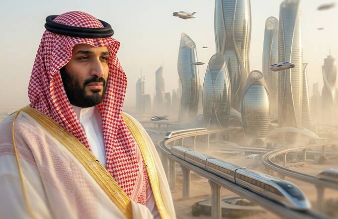 Мираж в пустыне рассеивается