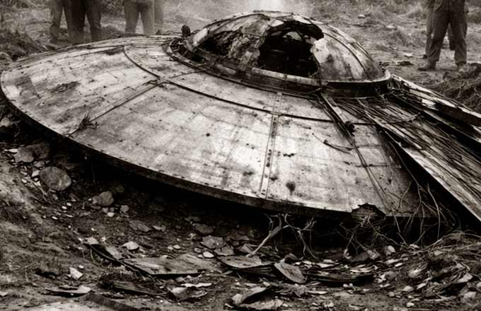 Какие металлы обнаружили в «летающей тарелке», которая упала в США в 1947 году?