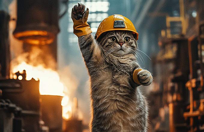 Без кота металлургия не та