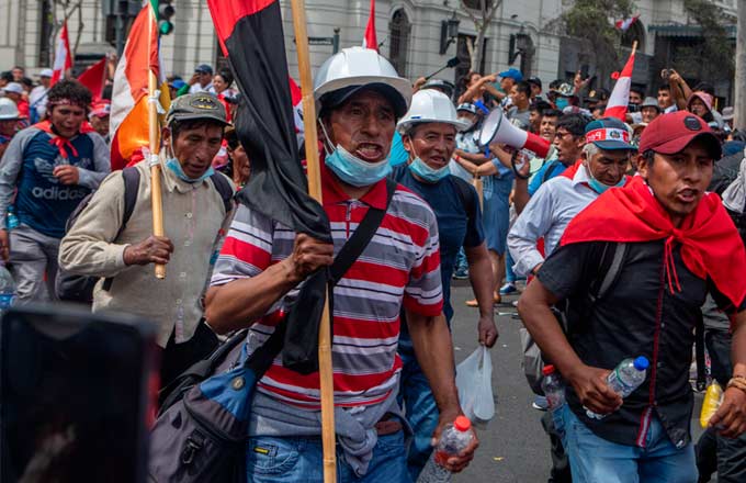 У протестов в Перу нашли шахтёрские корни