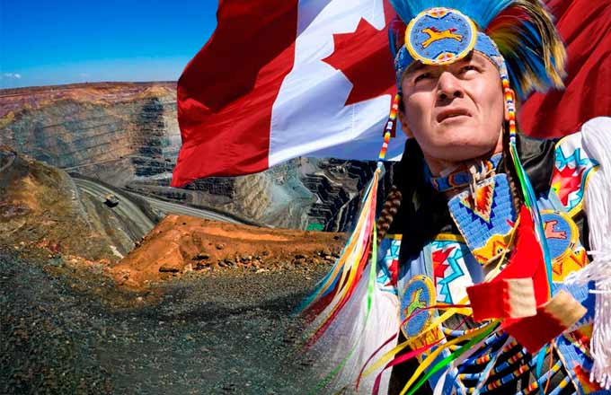 Индейцы Канады против открытия новых рудников
