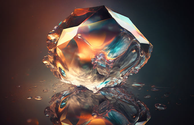 В России получили алмазы из пузырьков