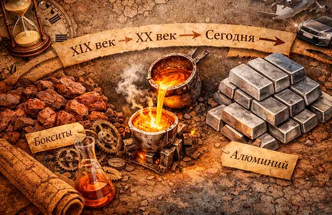История алюминия: металл застывшего электричества