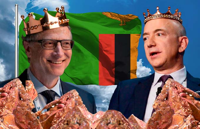 Билл Гейтс и Джефф Безос решили стать медными королями