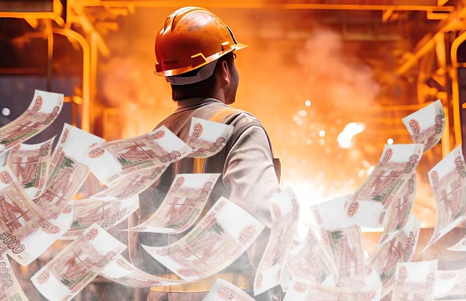 Зарплаты у металлургов в 2025 году выросли на 33%