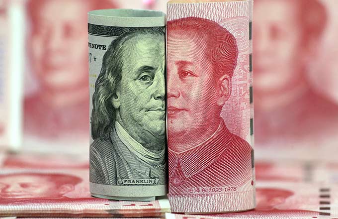 Юань вместо доллара
