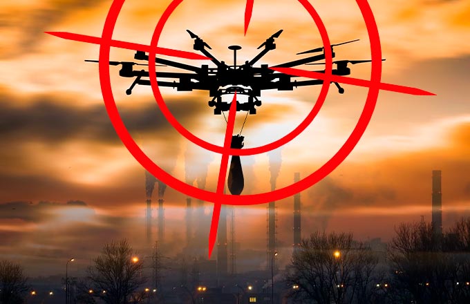 Инцидент на НЛМК ставит ребром вопрос защиты от дронов